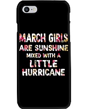 MARCH GIRL SUNSHINE MIXED WITH LITTLE HURRICANE Phone Case thumbnail