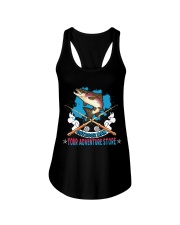 OutDoor Man Your Adventure Store Fishing Ladies Flowy Tank thumbnail