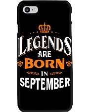 LEGENDS ARE BORN IN SEPTEMBER Phone Case thumbnail