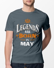 LEGENDS ARE BORN IN MAY Classic T-Shirt lifestyle-mens-crewneck-front-13
