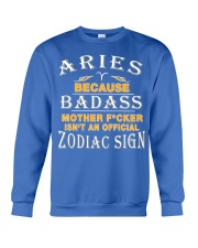 ARIES ZODIAC SIGN Crewneck Sweatshirt front