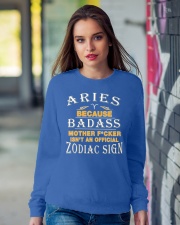 ARIES ZODIAC SIGN Crewneck Sweatshirt lifestyle-unisex-sweatshirt-front-9