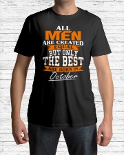ONLY THE BEST ARE BORN IN OCTOBER Classic T-Shirt lifestyle-mens-crewneck-front-1