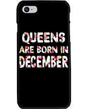 QUEENS ARE BORN IN DECEMBER Phone Case thumbnail