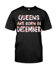 QUEENS ARE BORN IN DECEMBER Classic T-Shirt thumbnail