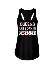QUEENS ARE BORN IN DECEMBER Ladies Flowy Tank thumbnail