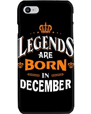 LEGENDS ARE BORN IN DECEMBER Phone Case thumbnail