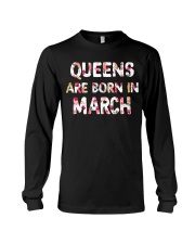 QUEENS ARE BORN IN MARCH Long Sleeve Tee thumbnail
