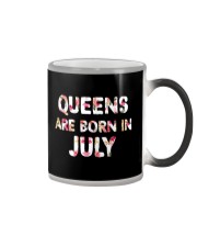 QUEENS ARE BORN IN JULY Color Changing Mug thumbnail