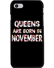 QUEENS ARE BORN IN NOVEMBER Phone Case thumbnail