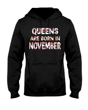 QUEENS ARE BORN IN NOVEMBER Hooded Sweatshirt thumbnail
