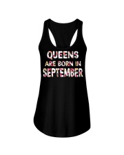 QUEENS ARE BORN IN SEPTEMBER Ladies Flowy Tank thumbnail