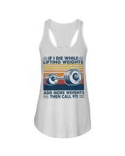 Weightlifting 77 Ladies Flowy Tank tile