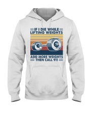 Weightlifting 77 Hooded Sweatshirt tile