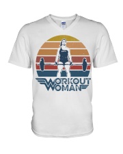 Weightlifting 140 V-Neck T-Shirt tile