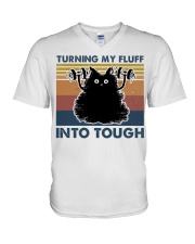 Weightlifting 106 V-Neck T-Shirt tile
