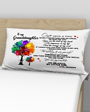 To My Granddaughter Tree Pillow Rectangular Pillowcase aos-pillow-rectangular-front-lifestyle-02