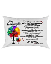 To My Granddaughter Tree Pillow Rectangular Pillowcase front