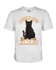 Cat Halloween 49 V-Neck T-Shirt tile