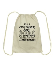 October Queen 88 Drawstring Bag tile