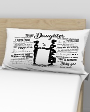 Pillow - To My Daughter - Mom Rectangular Pillowcase aos-pillow-rectangular-front-lifestyle-02