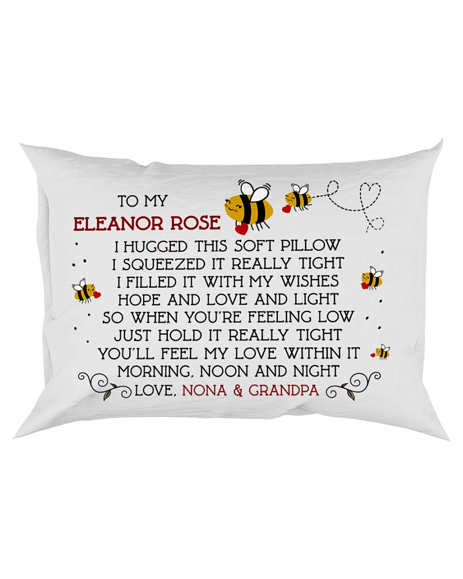 Nona Grandpa - Eleanor Rose Rectangular Pillowcase