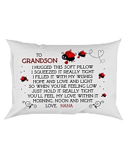Grandson - nana - bug Rectangular Pillowcase front