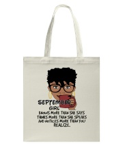 September Queen 55 Tote Bag tile
