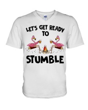 Camping 75 V-Neck T-Shirt tile