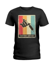 Tattoo Artist 43 Ladies T-Shirt tile