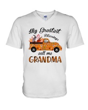 Love Fall 37 V-Neck T-Shirt tile
