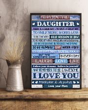 Poster To My Beautiful Daughter 11x17 Poster lifestyle-poster-3