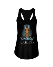 Black Girl 13 Ladies Flowy Tank tile