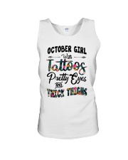 October Queen 68 Unisex Tank tile