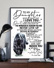 Poster To My Daughter 1 11x17 Poster lifestyle-poster-2