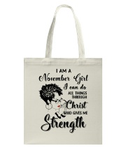 November Queen43 Tote Bag tile
