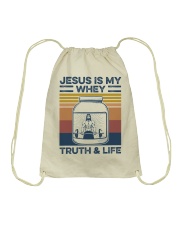 Weightlifting 123 Drawstring Bag tile