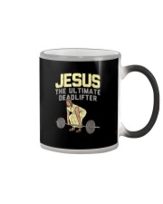 Weightlifting 15 Color Changing Mug tile