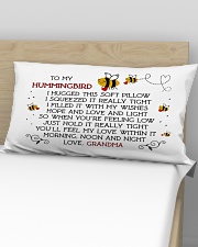 Hummingbird - Grandma Rectangular Pillowcase aos-pillow-rectangular-front-lifestyle-02