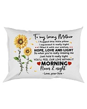 Pillow Son To Mother Sunflower Rectangular Pillowcase front