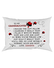 Pillow Bug Lady - To Granddaughter - Grandma Rectangular Pillowcase front