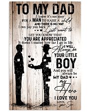 To My Dad - Boy - Poster 11x17 Poster front