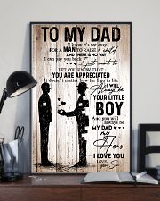 To My Dad - Boy - Poster 11x17 Poster lifestyle-poster-2