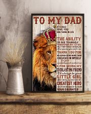 To My Dad Lion King - Family - Poster - may2120 11x17 Poster lifestyle-poster-3