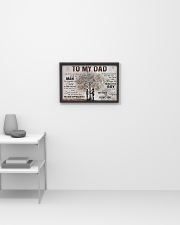 Poster - To My Dad - Son 2 17x11 Poster poster-landscape-17x11-lifestyle-04