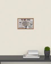 Poster - To My Dad - Son 2 17x11 Poster poster-landscape-17x11-lifestyle-08