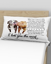 Pillow Pit Bull 2 Rectangular Pillowcase aos-pillow-rectangular-front-lifestyle-02