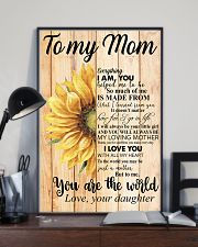Poster - To My Mom You Are The World 11x17 Poster lifestyle-poster-2