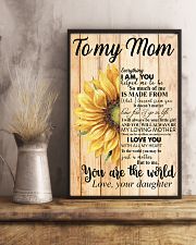 Poster - To My Mom You Are The World 11x17 Poster lifestyle-poster-3