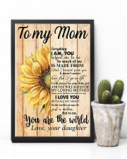 Poster - To My Mom You Are The World 11x17 Poster lifestyle-poster-8
